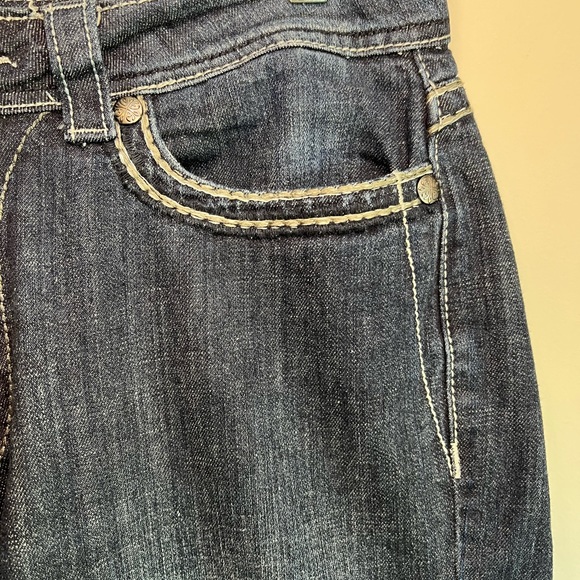 Ethyl Jeans Size 12 Classic Rhinestone Embellished Women’s Denim Jeans - Picture 5 of 13